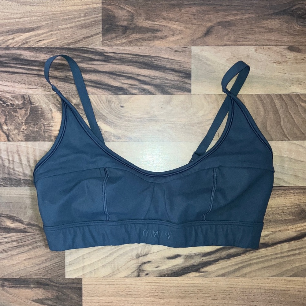 Gymshark Gray Unlined Sports Bra Womens Sz S